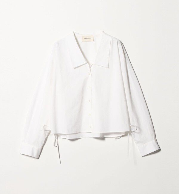 AEWEN MATOPH「＜AEWEN MATOPH＞サイドコードブラウス ‐ ウォッシャブル ‐」|シャツ・ブラウス|