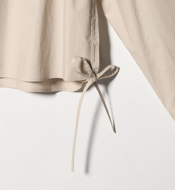 AEWEN MATOPH「＜AEWEN MATOPH＞サイドコードブラウス ‐ ウォッシャブル ‐」|シャツ・ブラウス|