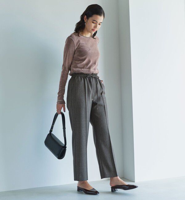 UNITED ARROWS green label relaxing「 ［size SHORT/TALLあり］ニーハイフレアパンツ」|その他|