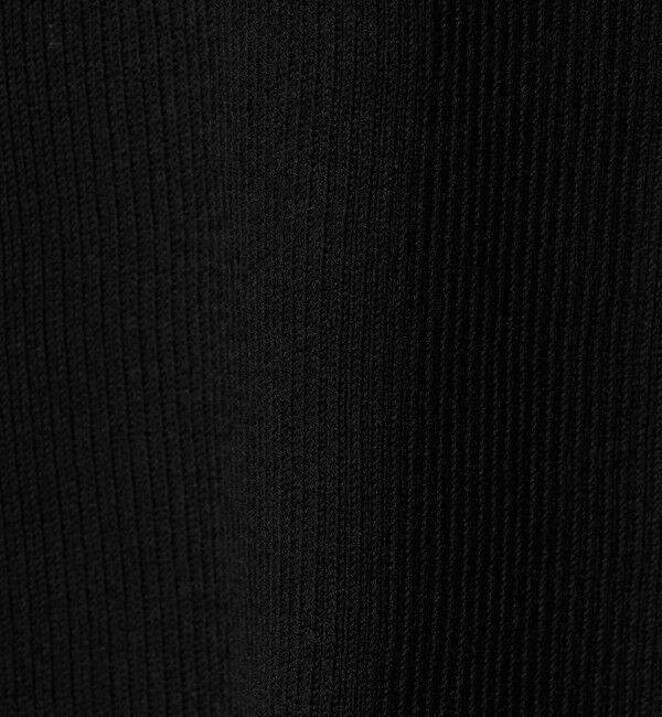 UNITED ARROWS green label relaxing「＜1_OF MINE＞リブ クルーネック 5分袖 ニット プルオーバー」|ニット・セーター|