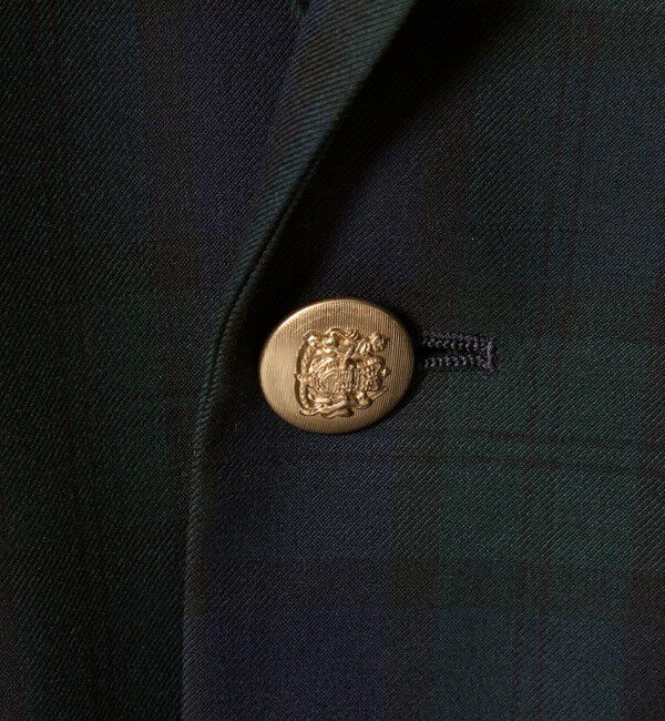 UNITED ARROWS green label relaxing「TRW ブラックウォッチ ジャケット / キッズ 110cm-130cm」|テーラードジャケット|