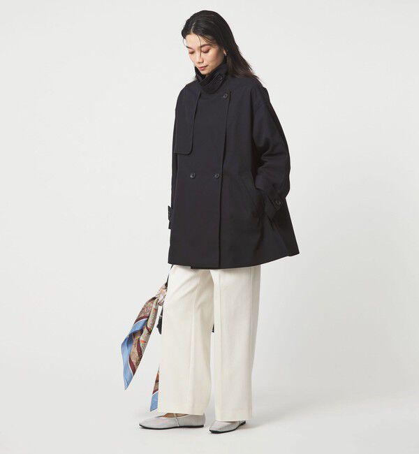 UNITED ARROWS green label relaxing「［size SHORTあり］ミドル トレンチ コート 撥水」|トレンチコート|
