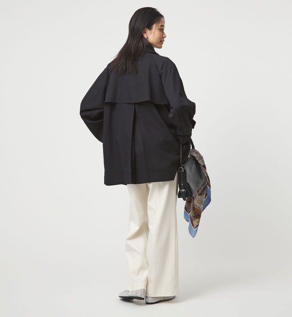UNITED ARROWS green label relaxing「［size SHORTあり］ミドル トレンチ コート 撥水」|トレンチコート|