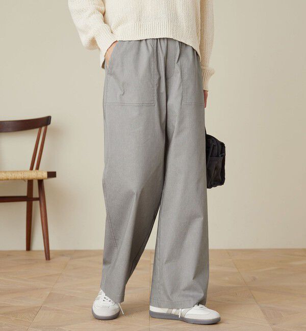 UNITED ARROWS green label relaxing「［size SHORT/TALLあり］オルマイ LI/MIX ベイカー パンツ」|その他|