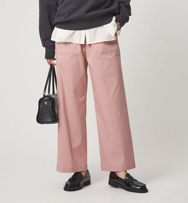 UNITED ARROWS green label relaxing「［size SHORT/TALLあり］オルマイ LI/MIX ベイカー パンツ」|その他|