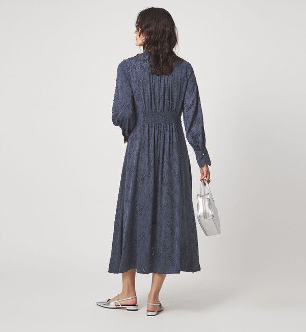 UNITED ARROWS green label relaxing「ジャガード ウエスト タック ワンピース 3」|ワンピース|