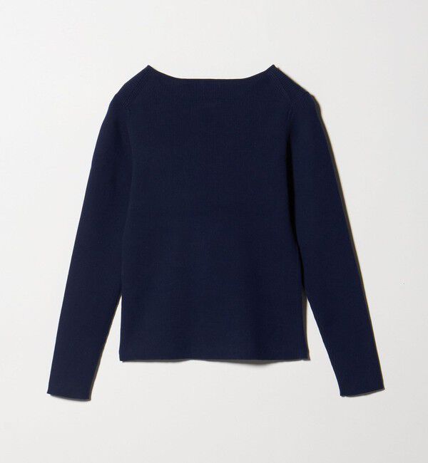 UNITED ARROWS green label relaxing「＜1_OF MINE＞リブ アシンメトリー ネック プルオーバー ニット」|ニット・セーター|