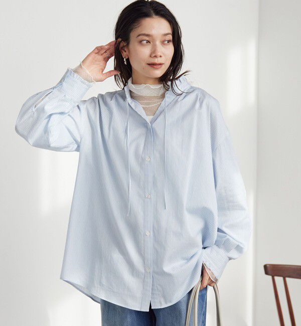 UNITED ARROWS green label relaxing「シアー ドット タートルネック カットソー」|Tシャツ・カットソー|