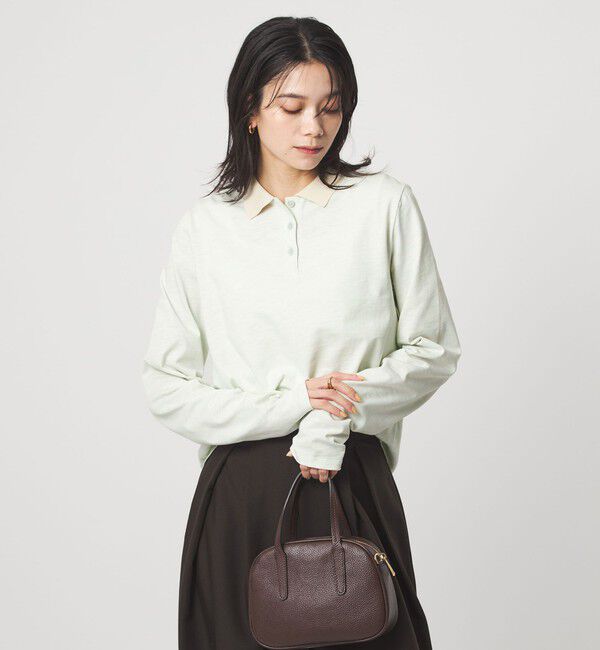 UNITED ARROWS green label relaxing「【別注】＜PROTAGONISTA＞ポロシャツ」|ポロシャツ|LT.BLUE