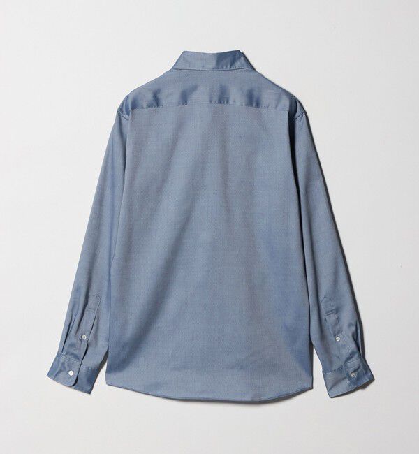 UNITED ARROWS green label relaxing「エブリット コットンオックス ソリッド スナップ ボタンダウン シャツ -イージーアイロン-」|シャツ・ブラウス|