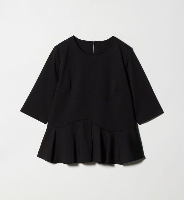 UNITED ARROWS green label relaxing「イレヘム ペプラム ポンチ プルオーバー カットソー 接触冷感 UVカット」|Tシャツ・カットソー|