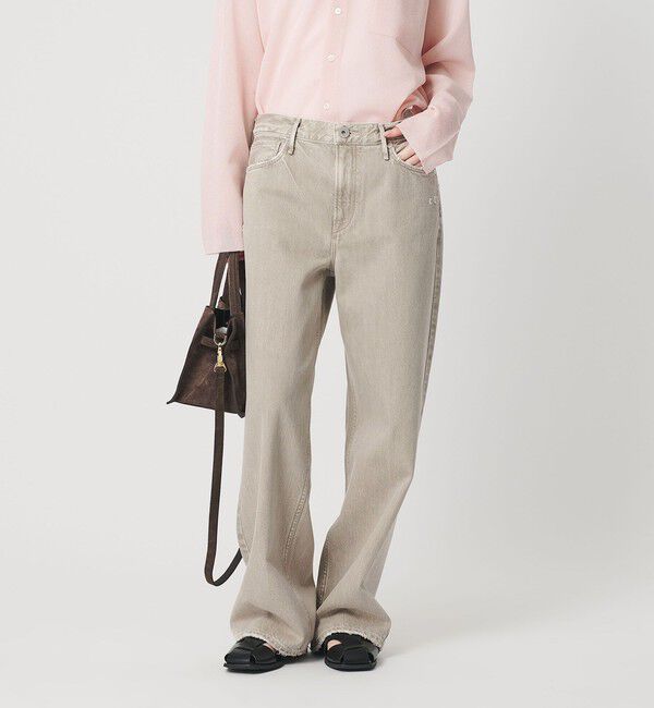 BEAUTY&YOUTH UNITED ARROWS「【別注】＜upper hights＞THE NIECE MID RISE デニムパンツ」|デニム|LT.GRAY