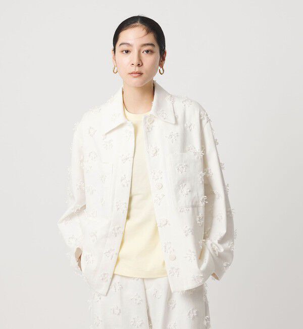 BEAUTY&YOUTH UNITED ARROWS「コットン エンブロイダリー ジャケット」|テーラードジャケット|