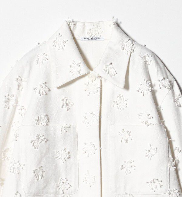 BEAUTY&YOUTH UNITED ARROWS「コットン エンブロイダリー ジャケット」|テーラードジャケット|