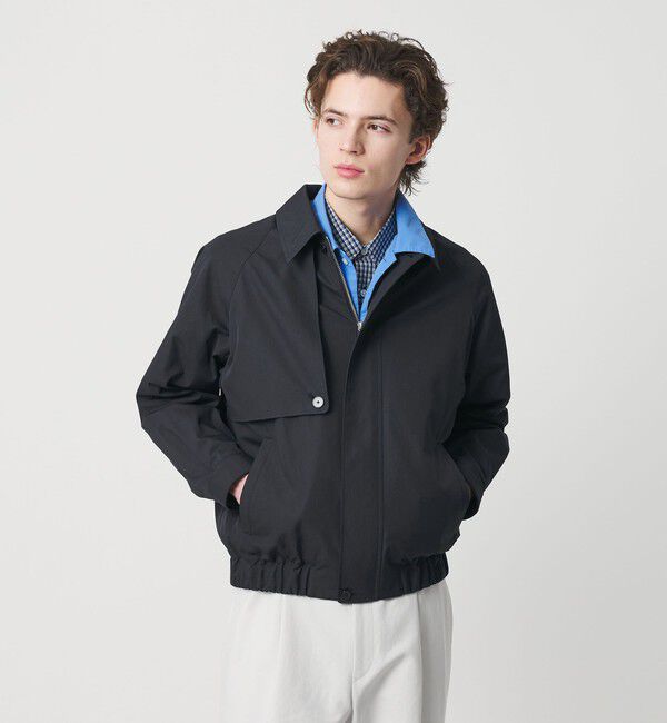 BEAUTY&YOUTH UNITED ARROWS「Veldam ギャバ ショート ジャケット」|ブルゾン・スタジャン|