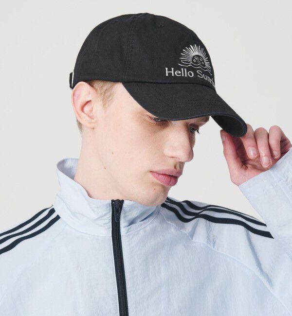 BEAUTY&YOUTH UNITED ARROWS「＜HELLO SUNRISE＞ウォッシュド オリジナル ロゴ キャップ」|キャップ・キャスケット|