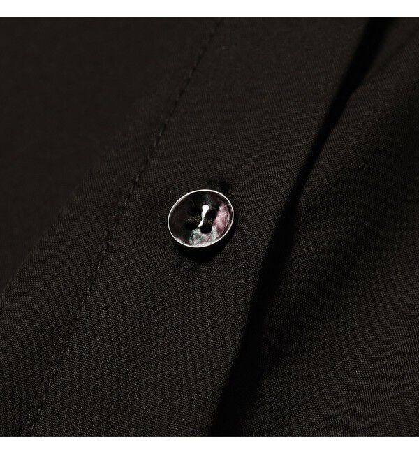 Ray BEAMS 「プリーツ キリカエ バンドカラー シャツ」|シャツ・ブラウス|