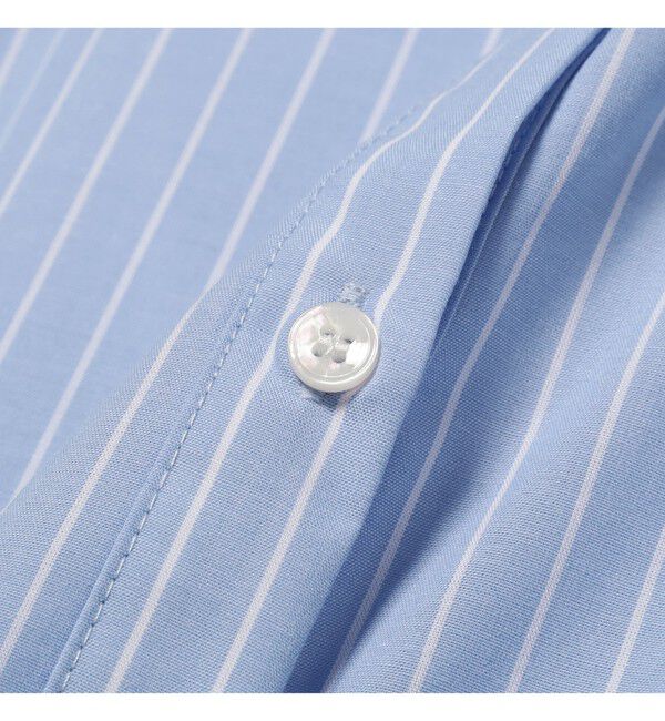 Ray BEAMS 「プリーツ キリカエ バンドカラー シャツ」|シャツ・ブラウス|