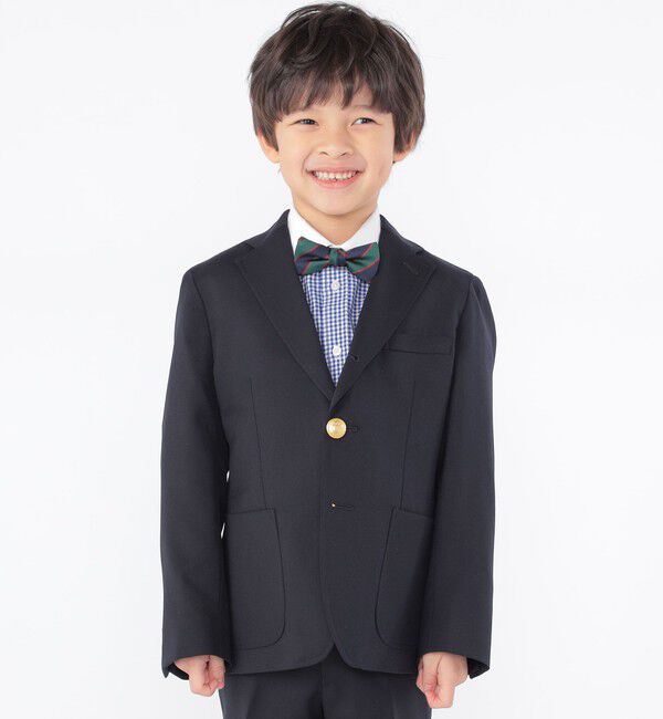 SHIPS KIDS「SHIPS KIDS:100～130cm / セレモニー ウール メタル ボタン ジャケット」|スーツ|