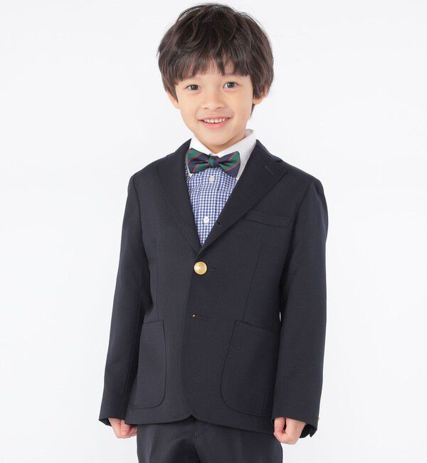 SHIPS KIDS「SHIPS KIDS:100～130cm / セレモニー ウール メタル ボタン ジャケット」|スーツ|