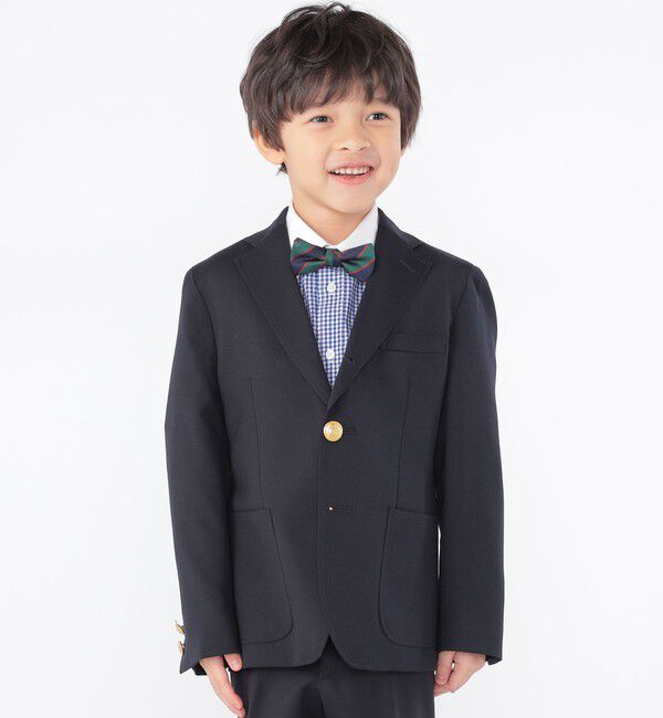 SHIPS KIDS「SHIPS KIDS:100～130cm / セレモニー ウール メタル ボタン ジャケット」|スーツ|