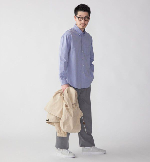 SHIPS「SHIPS: スーピマ コットン ボタンダウン オックスフォード ロングスリーブ シャツ」|シャツ・ブラウス|