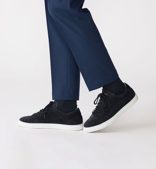SHIPS「【SHIPS別注】PIEVE: カーフ スウェード レザー スニーカー」|スニーカー|