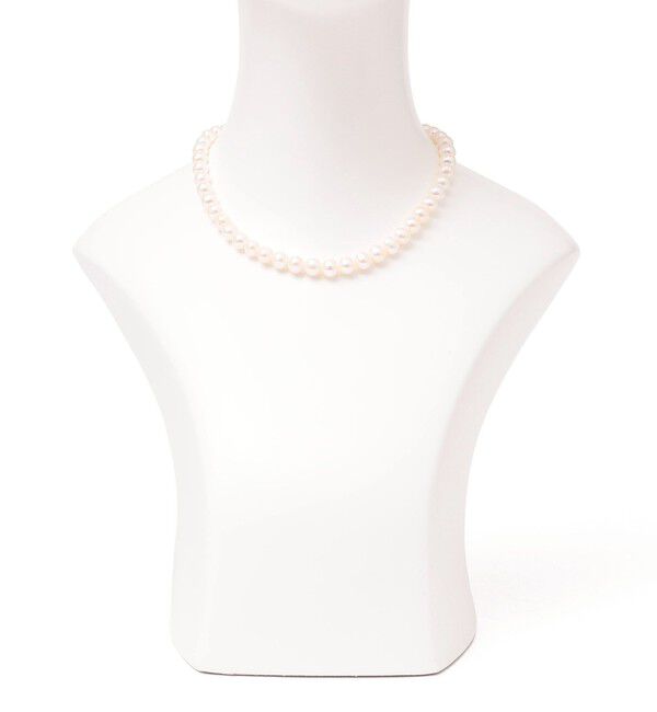 SHIPS for women「8mm 丸玉 ベーシック パール ネックレス」|ネックレス|