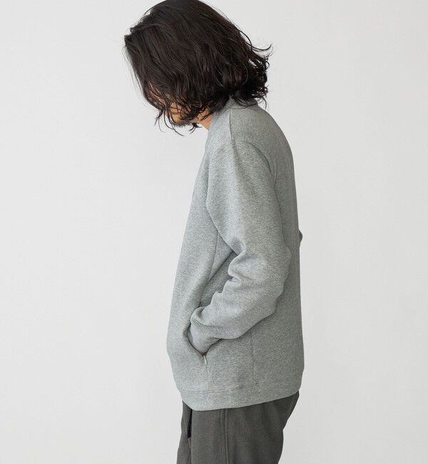 SHIPS「【WEB限定】SHIPS: テレワーク ビズ ワンポイントロゴ ハイゲージ ダブルニット スウェット」|スウェット・ジャージ|