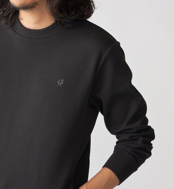 SHIPS「【WEB限定】SHIPS: テレワーク ビズ ワンポイントロゴ ハイゲージ ダブルニット スウェット」|スウェット・ジャージ|