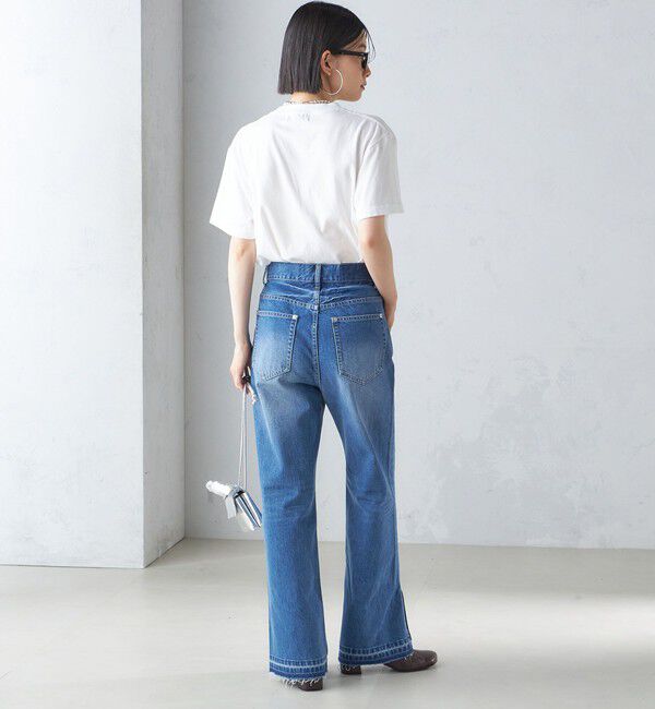 SHIPS for women「J.J.MERCER:〈洗濯機可能〉プリント TEE」|Tシャツ・カットソー|