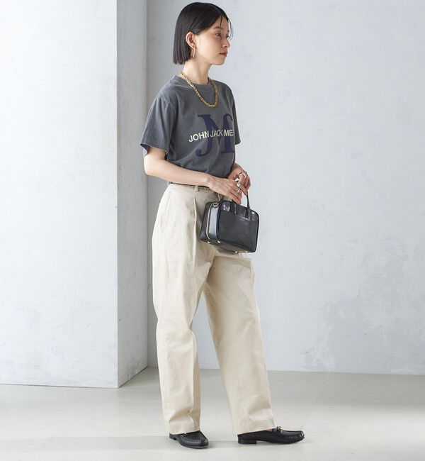 SHIPS for women「J.J.MERCER:〈洗濯機可能〉プリント TEE」|Tシャツ・カットソー|