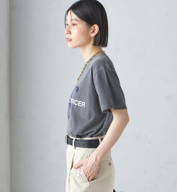 SHIPS for women「J.J.MERCER:〈洗濯機可能〉プリント TEE」|Tシャツ・カットソー|