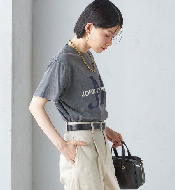SHIPS for women「J.J.MERCER:〈洗濯機可能〉プリント TEE」|Tシャツ・カットソー|