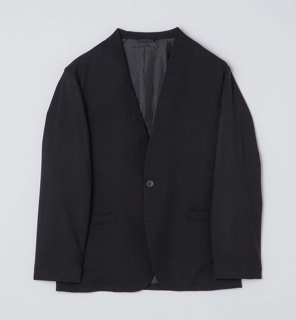 SHIPS Colors 「《一部追加予約》SHIPS Colors:〈手洗い可能〉ノーカラー ジャケット(セットアップ可能)◆」|ノーカラージャケット|