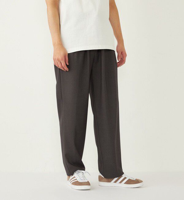 SHIPS Colors 「SHIPS Colors:〈洗濯機可能〉TR テーパード ワイド トラウザーズ（セットアップ可能）◇」|その他|