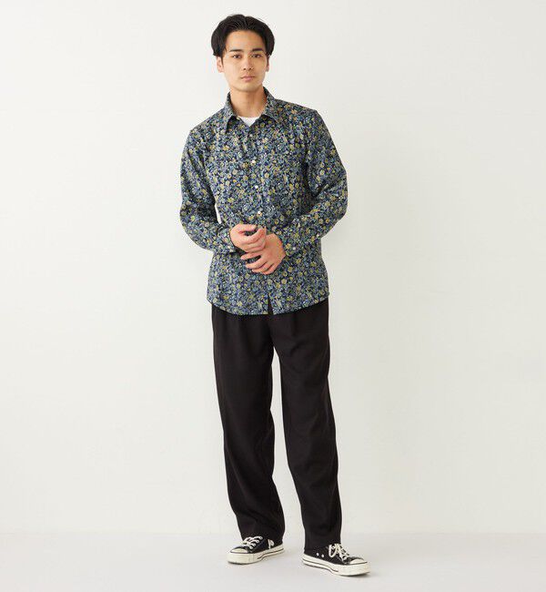 SHIPS Colors 「SHIPS Colors:〈洗濯機可能〉TR テーパード ワイド トラウザーズ（セットアップ可能）◇」|その他|