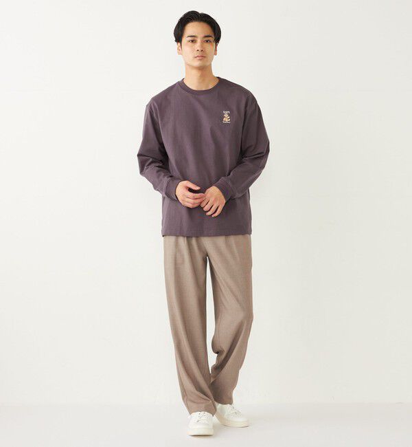 SHIPS Colors 「SHIPS Colors:〈洗濯機可能〉TR テーパード ワイド トラウザーズ（セットアップ可能）◇」|その他|