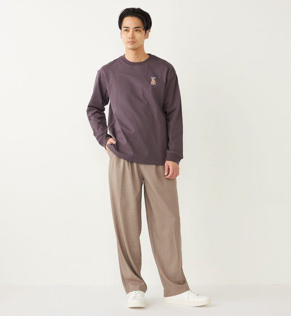 SHIPS Colors 「SHIPS Colors:〈洗濯機可能〉TR テーパード ワイド トラウザーズ（セットアップ可能）◇」|その他|