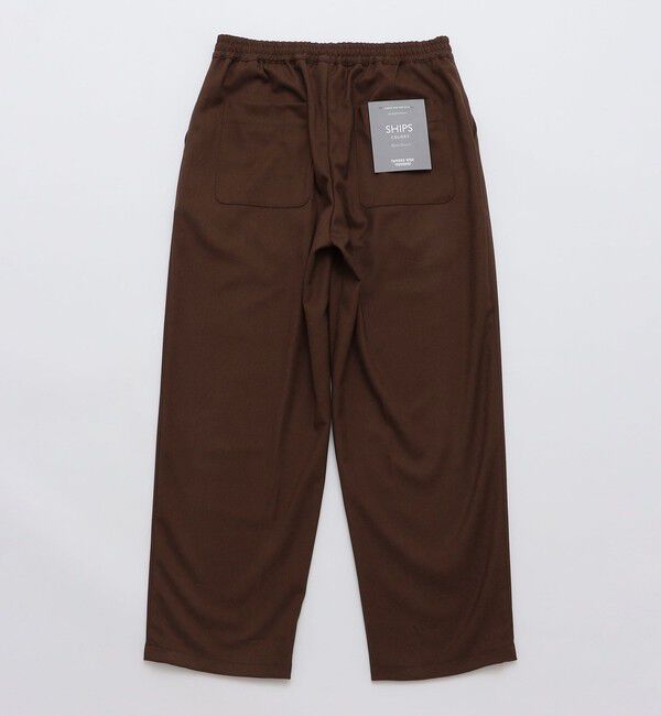SHIPS Colors 「SHIPS Colors:〈洗濯機可能〉TR テーパード ワイド トラウザーズ（セットアップ可能）◇」|その他|