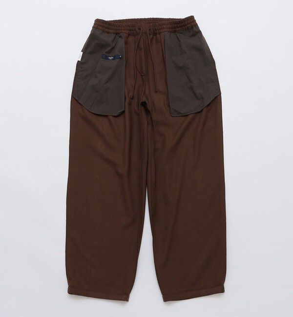 SHIPS Colors 「SHIPS Colors:〈洗濯機可能〉TR テーパード ワイド トラウザーズ（セットアップ可能）◇」|その他|