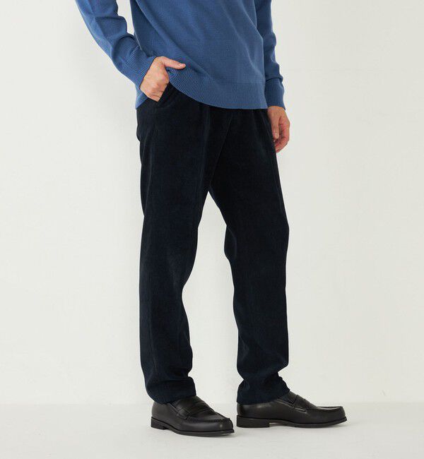 SHIPS Colors 「SHIPS Colors:〈手洗い可能/セットアップ対応〉ACTIVE CORDUROY パンツ」|スラックス|