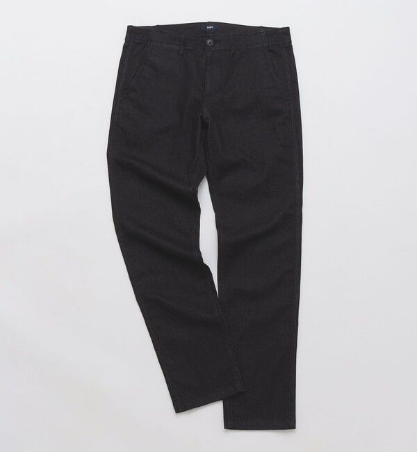 SHIPS「SHIPS: デニム ライク テーパード スリム チノパンツ」|チノ|