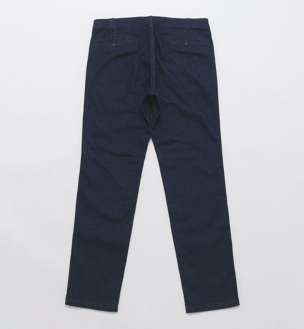 SHIPS「SHIPS: デニム ライク テーパード スリム チノパンツ」|チノ|