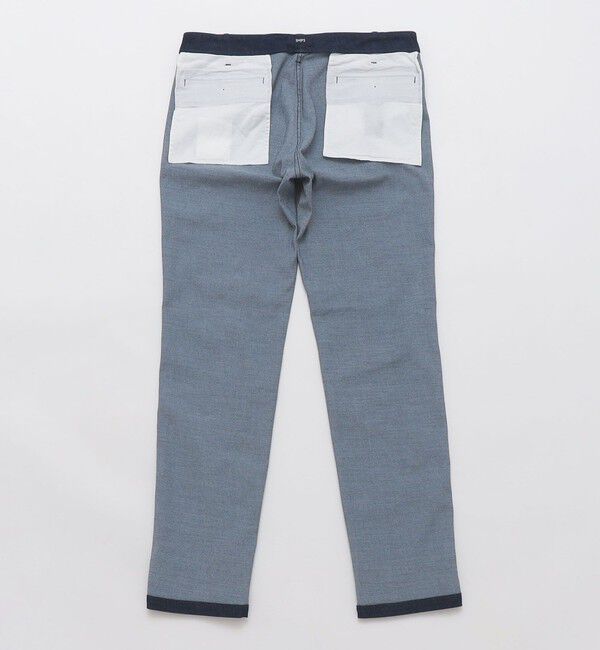 SHIPS「SHIPS: デニム ライク テーパード スリム チノパンツ」|チノ|