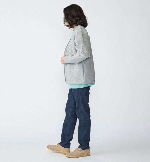 SHIPS「SHIPS: デニム ライク テーパード スリム チノパンツ」|チノ|