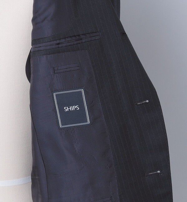 SHIPS「SHIPS: ZEGNA TRAVELLER ストライプ スーツ」|スーツ|