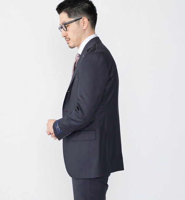 SHIPS「SHIPS: ZEGNA TRAVELLER ストライプ スーツ」|スーツ|