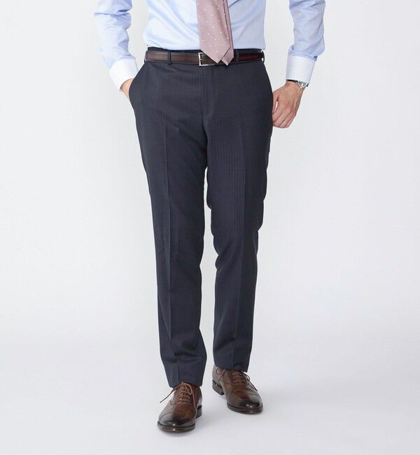 SHIPS「SHIPS: ZEGNA TRAVELLER ストライプ スーツ」|スーツ|