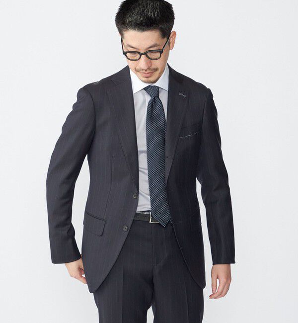 SHIPS「SHIPS: LORO PIANA ストライプ スーツ」|スーツ|